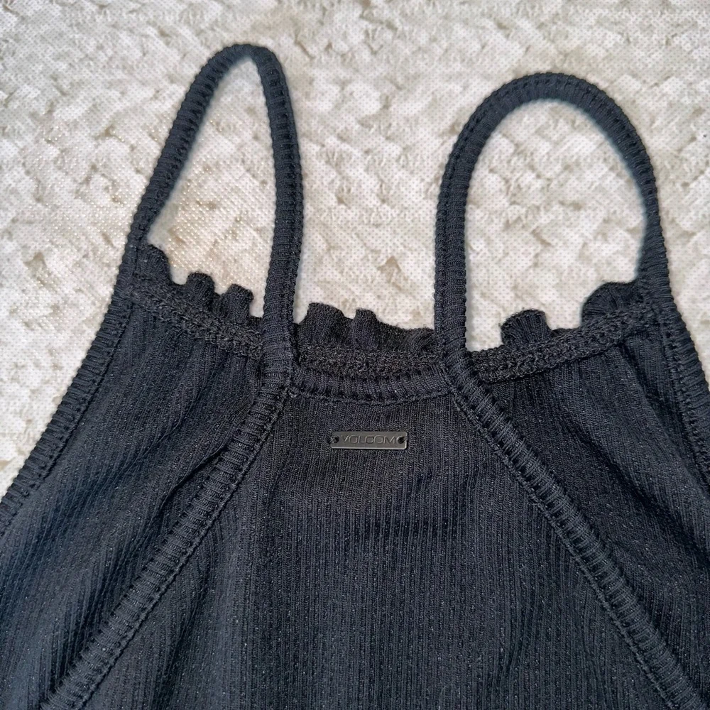 Volcom- Ruffled Rider, High Neck Top with Racer Back - Picture 7 of 10